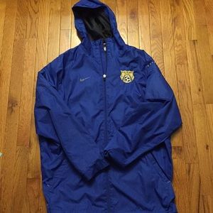 Nike rain jacket “Gateway FC” logo on left chest